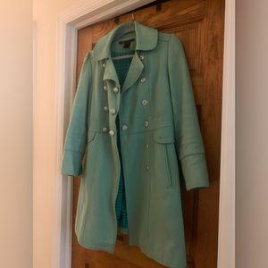 Marc Jacobs mint canvas women’s peacoat
